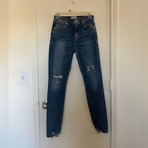 Agolde Sophie High Rise Skinny Crop, Size 25!